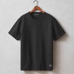 American Giant Everest Ultra Heavyweight Cotton Tee Shirt XL Black